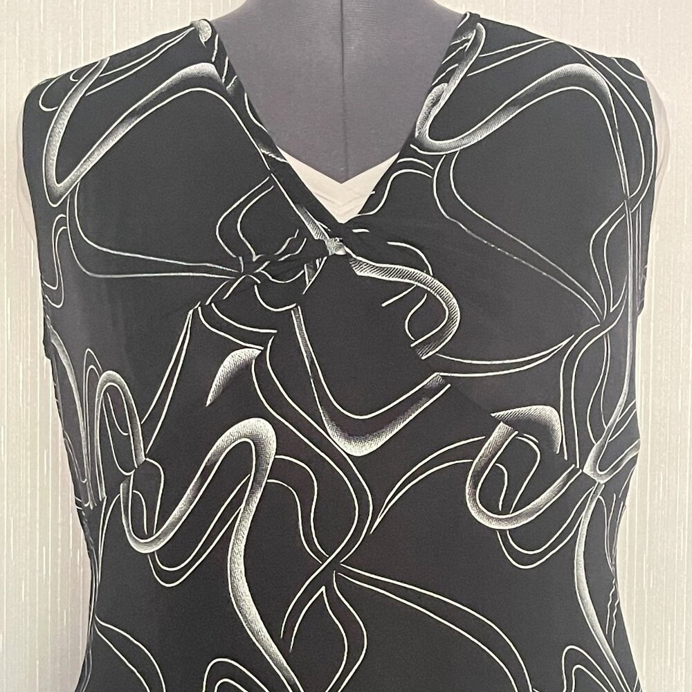 Susan Lawrence sleeveless stretch top 2X